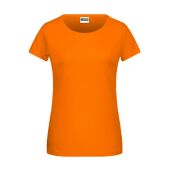 Ladies' Basic-T orange M