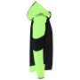 Softshell Capuchon Bicolor Redefined 406118 Black-Lime 3XL