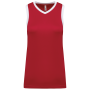 Basketbalshirt voor dames Sporty Red / White 3XL Basketbalshirt voor dames Sporty Red / White 3XL