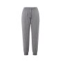 SWEAT PANTS CUFF UNISEX, GREY MELANGE, L, JHK