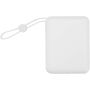 Acrux tabletpowerbank van 10.000 mAh 35 W met ingebouwde Type-C kabel van gerecycled plastic - Wit