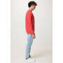 IQONIQ Zion gerecycled katoen sweater, luscious red (XXXL)