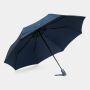 Stormvaste, automatisch te openen- en sluiten pocketparaplu ORIANA marineblauw