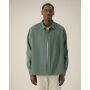 Worker Shirt - Het unisex relaxed overhemd - G. Dyed Green Bay (XS)