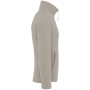 Microfleece met rits heren Beige 5XL