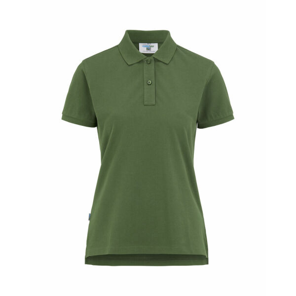 Cottover Gots Pique Lady Dk Green XS Cottover Gots Pique Lady Dk Green XS