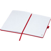 Honua A5 notitieboek van gerecycled papier met gerecyclede PET cover - Rood
