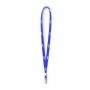 Polyester tubulaire keycord met metalen klem