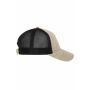 6 Panel Corduroy-Mesh Cap Organic Cotton sandstone/black one size
