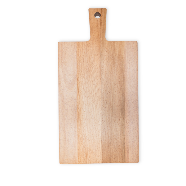 Plank met handvat zonder sapgeul beuken 37x19 cm