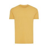 Iqoniq Bryce gerecycled katoen t-shirt, ochre yellow (S)