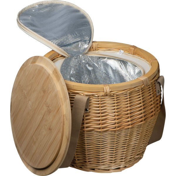 Picknickmand van rottan Picknickmand van rottan