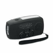 ONDA - Draagbare radio met LED lamp