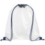 Lancaster transparante premium rugzak 5L - Navy/Transparant