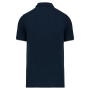 Contrasterende polo Day To Day korte mouwen Navy / Silver 3XL