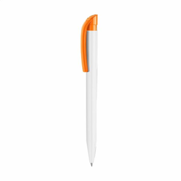 Stilolinea S45 Solid pennen - wit/oranje Stilolinea S45 Solid pennen - wit/oranje