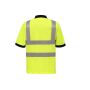 HI-VIS SHORT SLEEVE POLO, HI VIS YELLOW, 3XL, YOKO