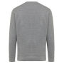 Iqoniq Etosha lichtgewicht gerecycled katoen sweater, light heather anthracite (S)