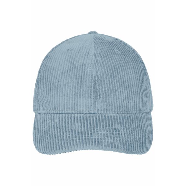 6 Panel Corduroy Cap Organic Cotton milky blue one size 6 Panel Corduroy Cap Organic Cotton milky blue one size