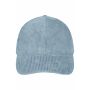6 Panel Corduroy Cap Organic Cotton milky blue one size