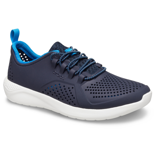 Basket Crocs™ Literide™ Pacer kinderen Navy / White J1 US Basket Crocs™ Literide™ Pacer kinderen Navy / White J1 US