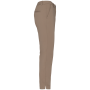 Ecologische enkellange chinobroek dames Wet Sand 46 FR