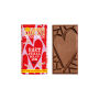 Tony's Chocolonely 180 gram met wikkel smal - Exclusive - Melk Roos Framboos "Hartstikke dol op jou"