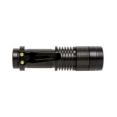 3W CREE zaklamp, zwart