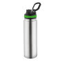 Metmaxx® thermosfles "GenerationRefillTheOneDeLuxe" zilver/ringtop groen