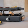 BOSKA Raclette Gourmet Party, 8 Personen (EU Type F), zwart