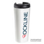 Thermobeker RETUMBLER-FLORENZ - zwart, wit