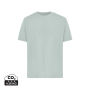 IQONIQ Nikko heavyweight gerecycled katoen t-shirt, iceberg green (M)