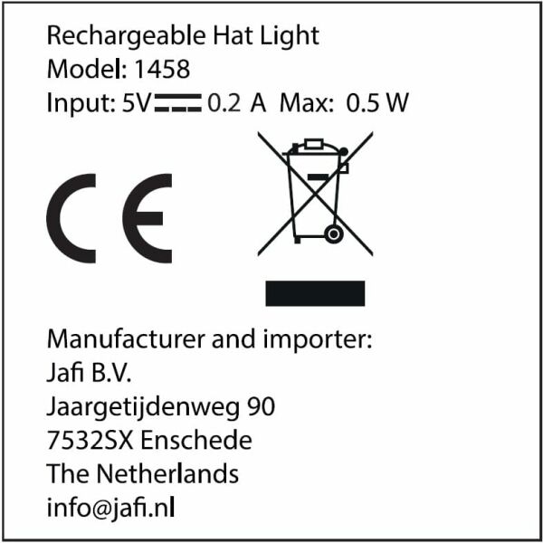 Nilton's Gebreide muts met ledlamp - Kobaltblauw Nilton's Gebreide muts met ledlamp - Kobaltblauw