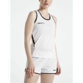 Pro Control Impact singlet wmn white/black xxl