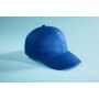 6 Panel Cap Organic Cotton black one size