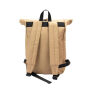 Recycle Bags - Basic Rolltop Backpack - Zand