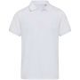 Beryl 220 g/m² unisex OCS gecertificeerde organische gerecyclede polo met korte mouwen - Wit - XS Beryl 220 g/m² unisex OCS gecertificeerde organische gerecyclede polo met korte mouwen - Wit - XS