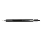 5-in-1 aluminium toolpen, zwart