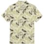 Ecologisch herenoverhemd met plantenmotief ivory palm leaves XXL