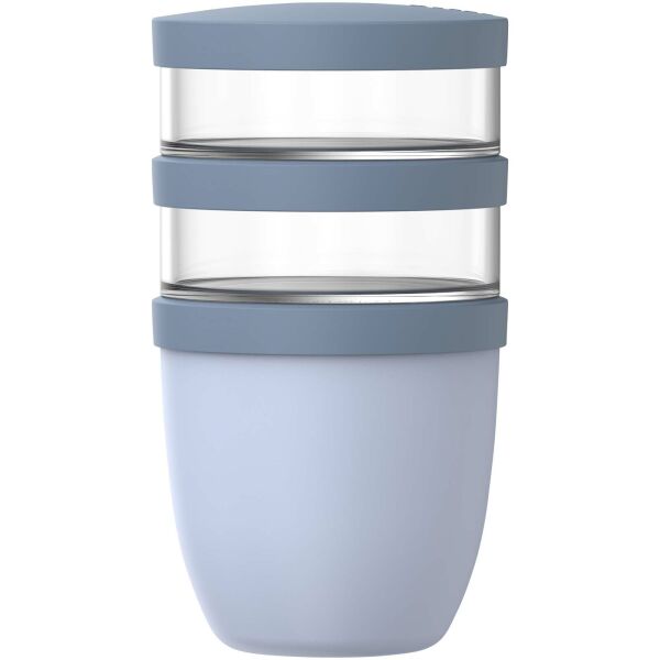 Mepal Ellipse 3 delige 500 ml + 2 x 200 ml geïsoleerde lunchpot - Blauw Mepal Ellipse 3 delige 500 ml + 2 x 200 ml geïsoleerde lunchpot - Blauw