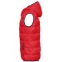 Men's Down Vest red/navy S Men's Down Vest red/navy S