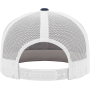 Tweekleurige Retro Truckerpet Navy / White One Size
