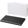 Plate 8000 mAh aluminium powerbank - Zwart