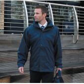 3-in-1 Zip And Clip Jacket Black S