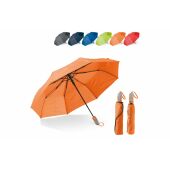 Opvouwbare 22” paraplu auto open - Zwart