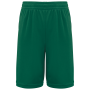Basketbalshort voor kinderen Dark Green 4/6 jaar