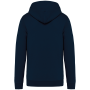 Ecologisch uniseks sweatvest met capuchon Navy Blue XXL