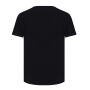 Iqoniq Yala dames lichtgewicht gerecycled katoen t-shirt, zwart (S)