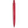 Ramin mini balpen van gerecycled plastic (blauwe inkt) - Rood