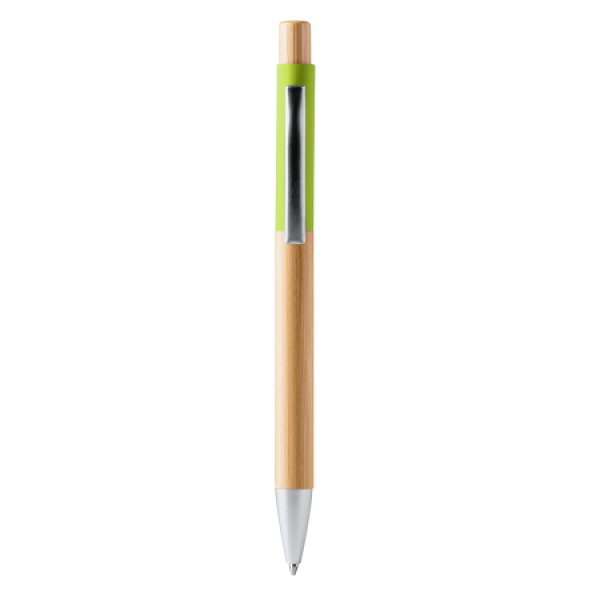 OSIRIS, Balpen van bamboe met soft-touch detail - lichtgroen OSIRIS, Balpen van bamboe met soft-touch detail - lichtgroen